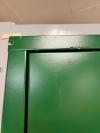Зеленая входная дверь JELD-Wen Classic C1850 фото 5 — Финдвери
