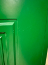 Зеленая входная дверь JELD-Wen Classic C1850 фото 4 — Финдвери