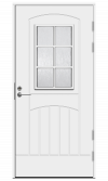 Белая входная дверь R2015 фото 1 — Финдвери